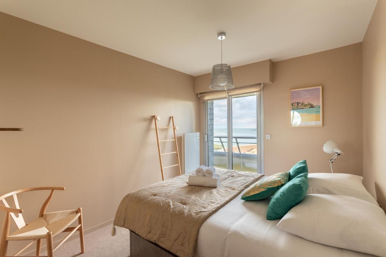 Heol - Appartement 2 Chambres - Vue Mer Et Parking Динар Экстерьер фото